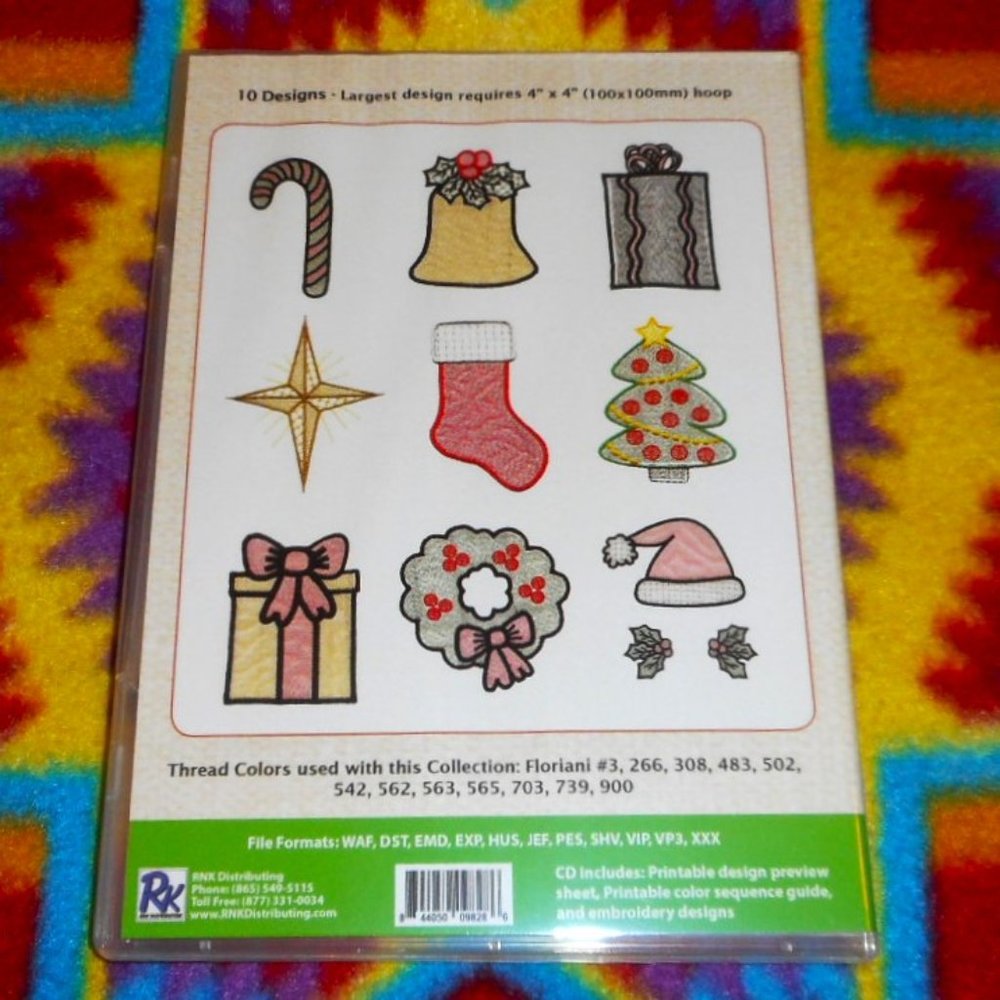 Floriani Thread Converter + 4 Assorted Design Collection CDs - Picture 5 of 11